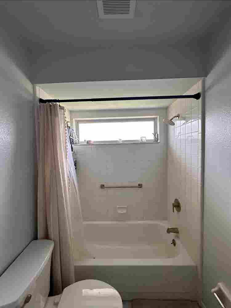 Private bedroom and full bathroom