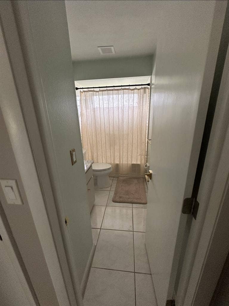 Private bedroom and full bathroom