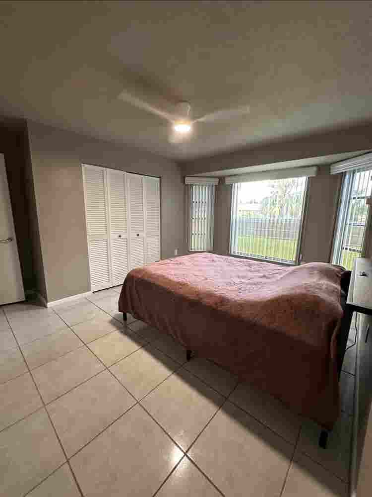 Private bedroom and full bathroom