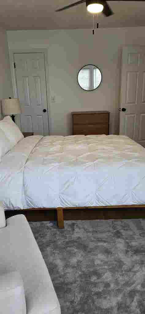 Large bedroom with private bath