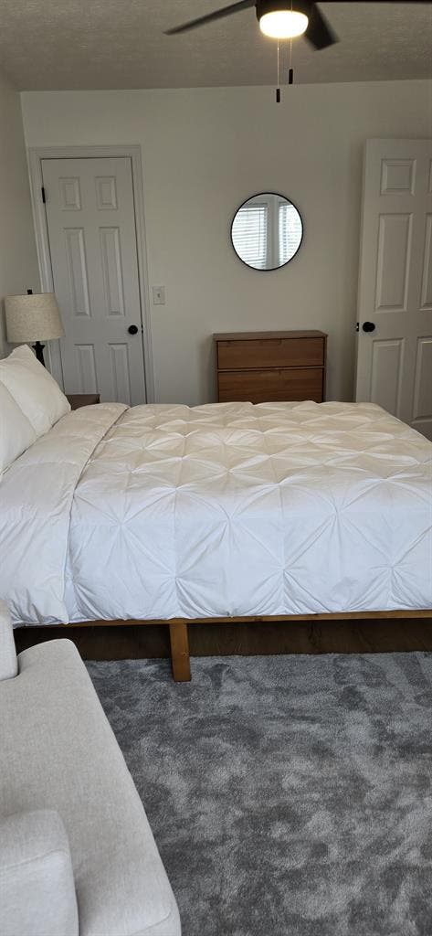 Large bedroom with private bath