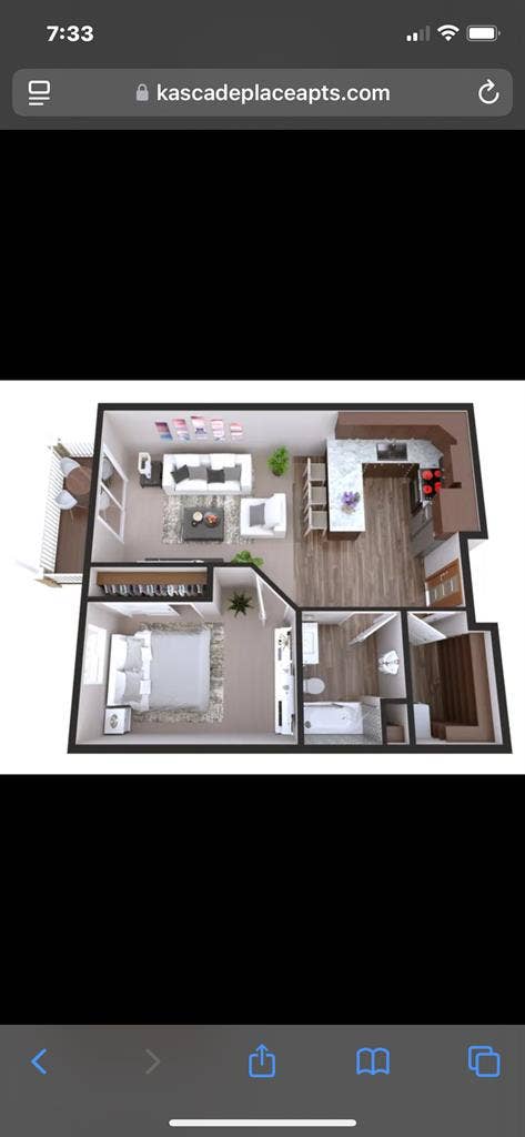 Sublease Available for 1 Bd Apt