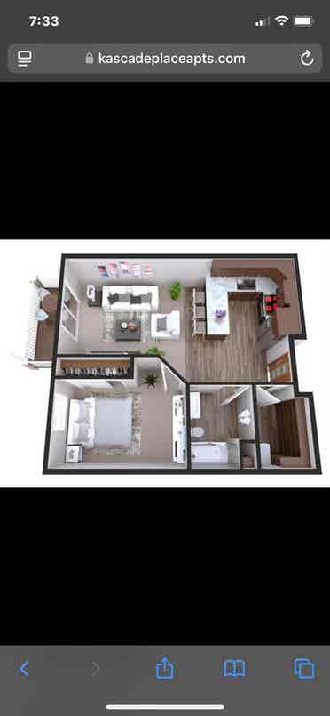 Sublease Available for 1 Bd Apt