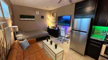 Studio for rent fully furnished