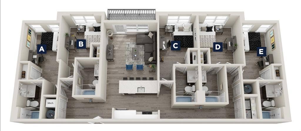 Room Available for Sublease at IUB