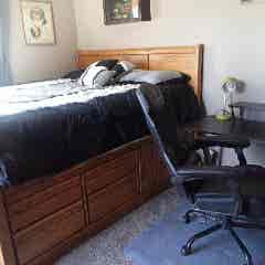 Separate entrance awesome room