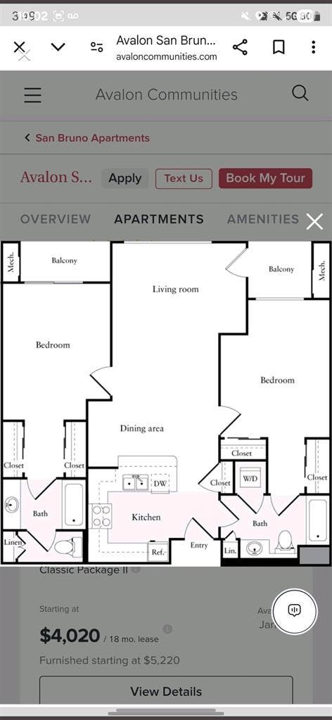 1 bedroom with private bathroom