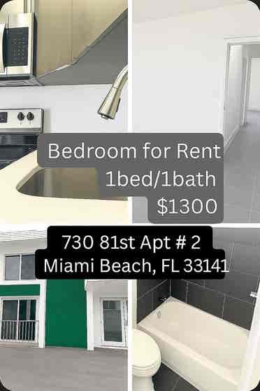 Bedroom for rent in north beach 📍