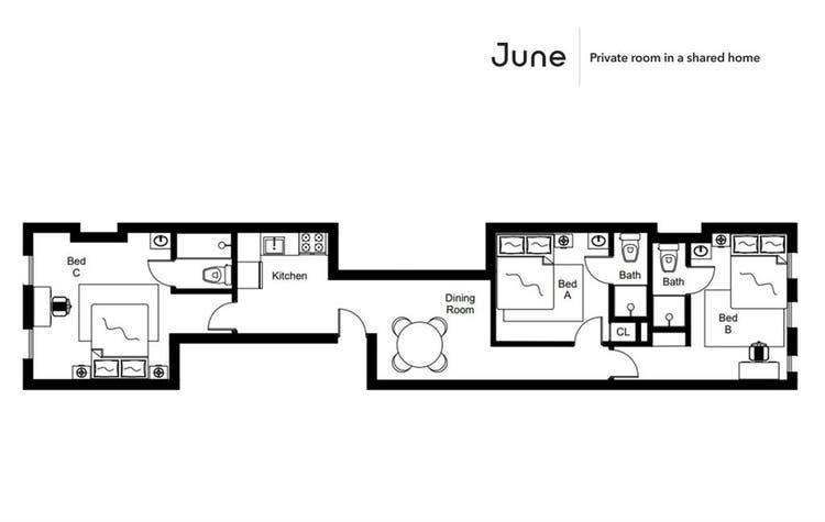 3 BR in New York City