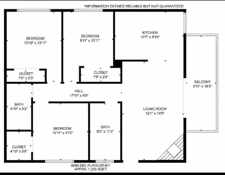 Sublease  Del Playa Unit
