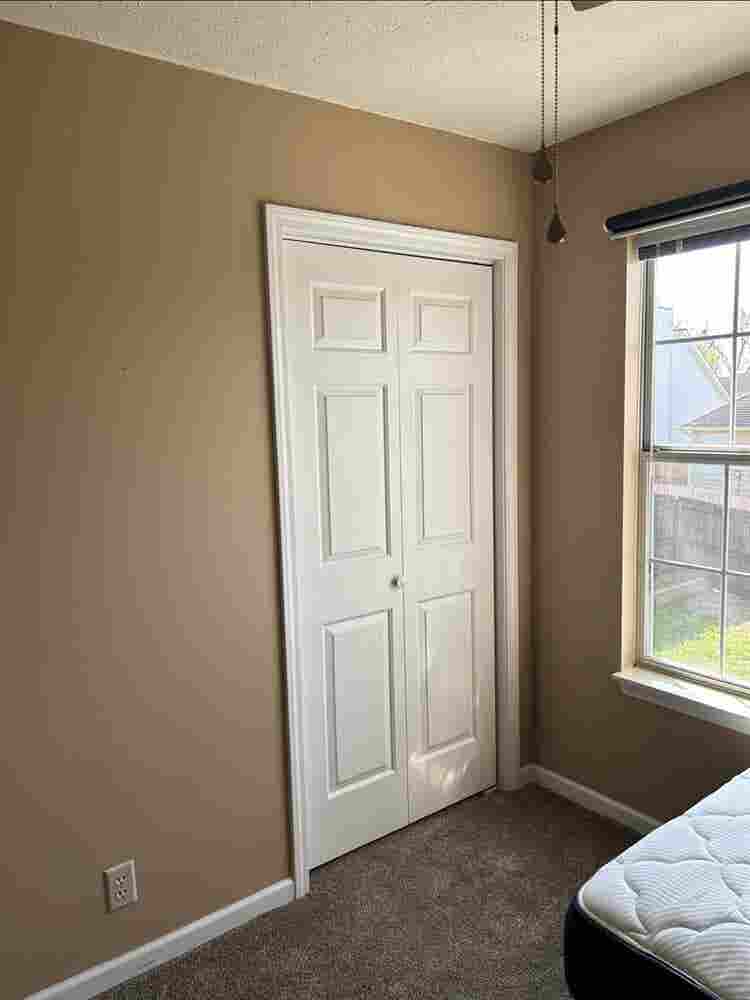 Room with closet and private bath