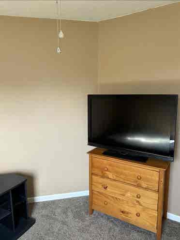Room with closet and private bath