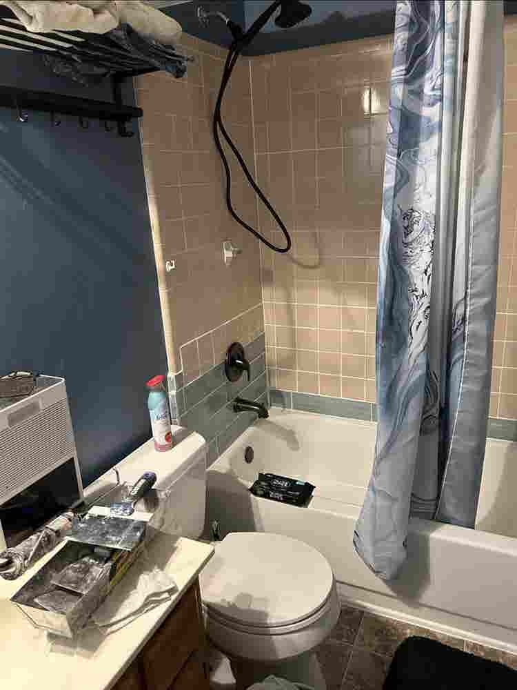 Room with closet and private bath