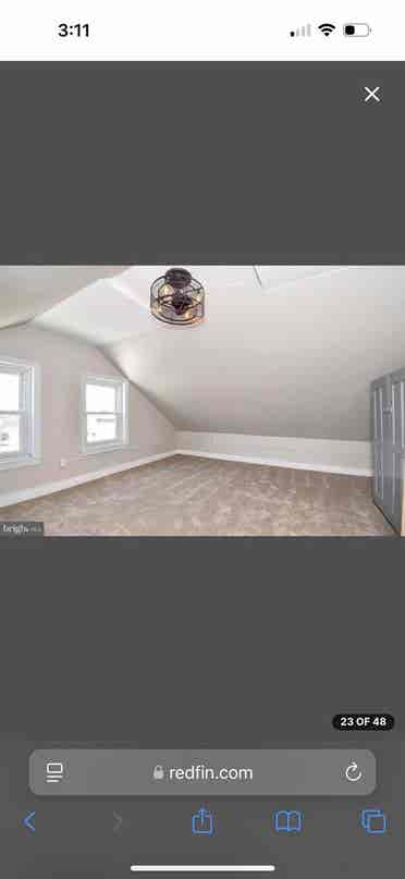 Large master bedroom available