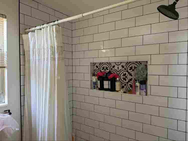 New furnished bedroom and bath