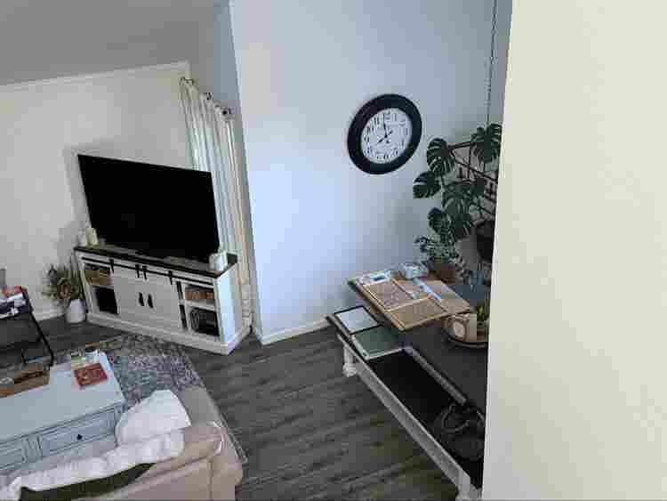 New furnished bedroom and bath