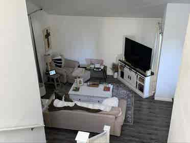 New furnished bedroom and bath