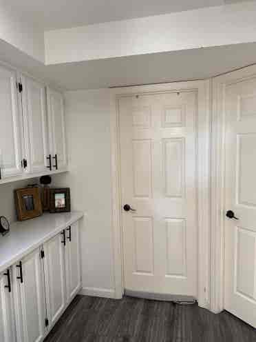 New furnished bedroom and bath