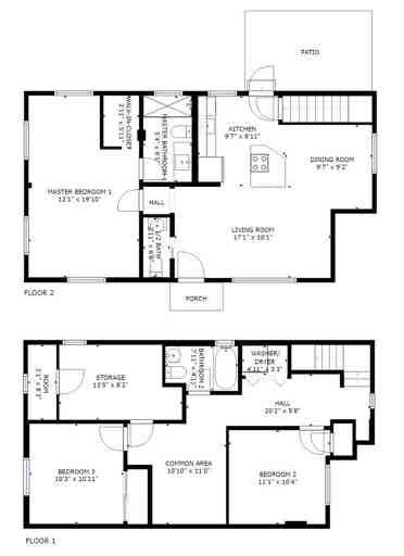 3 BR in Denver