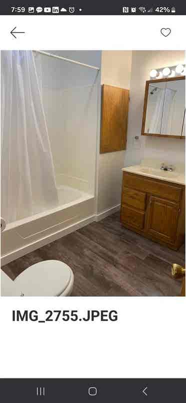 August - May Room in two bedroom