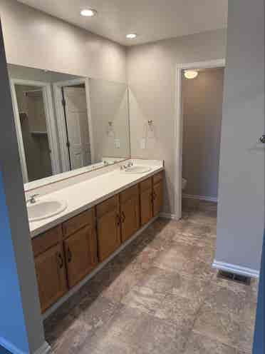 Master bedroom in house - Thornton