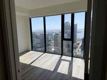 Smallish room in a high rise