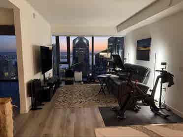Smallish room in a high rise
