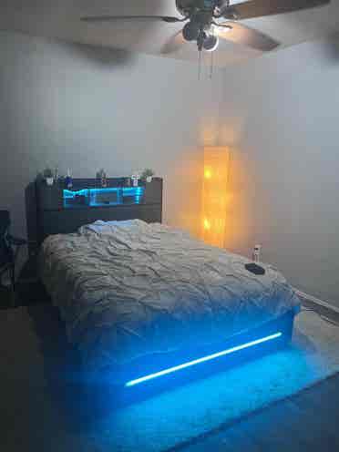 $ For one bedroom, month to month