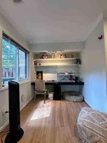 Private Room in sunlit basement