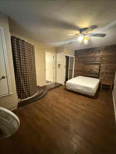 Two Rooms and own Bath and Entrance