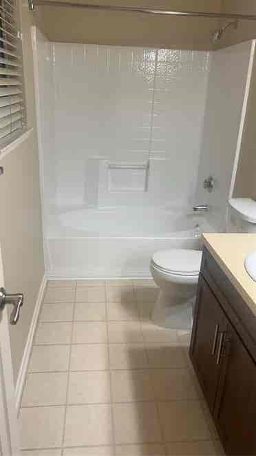 A room with a private bathroom