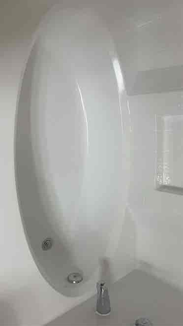 A room with a private bathroom
