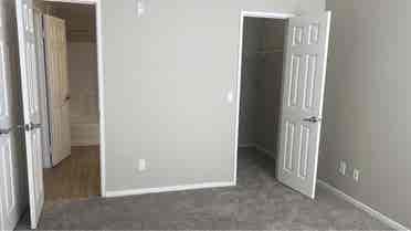 A room with a private bathroom