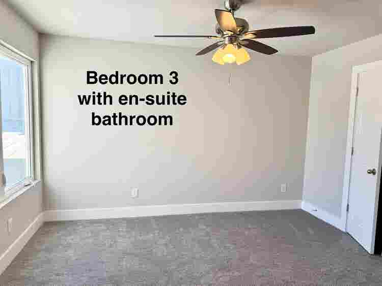 Furnished Bedroom w Ensuite Bath
