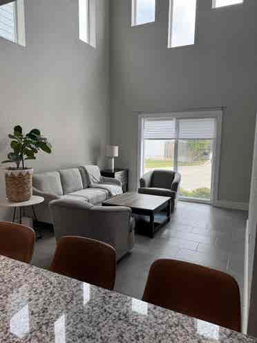 Furnished Bedroom w Ensuite Bath