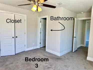 3 Bedrooms, All with Ensuite Baths