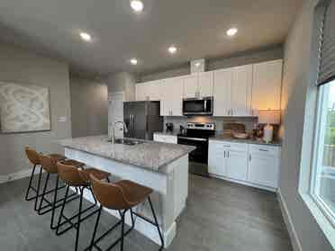 Furnished Bedroom w Ensuite Bath