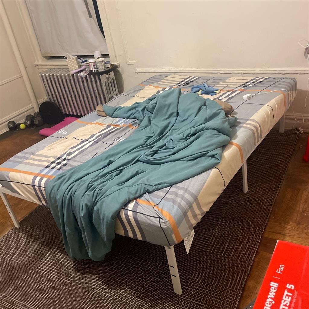 Large room bed storage