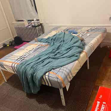 Large room bed storage