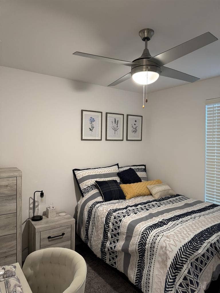 Furnished bedroom for rent