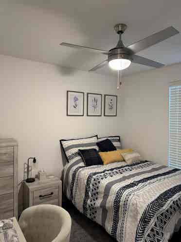 Furnished bedroom for rent