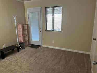 1 
bedroom and private bathroom