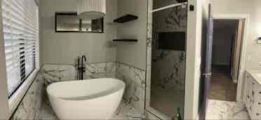 Unfurnished master bedroom