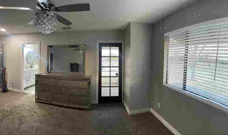 Unfurnished master bedroom