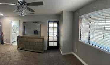 Unfurnished master bedroom