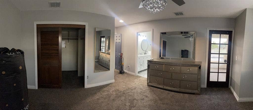 Unfurnished master bedroom