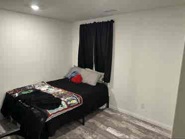 Private room and bathroom