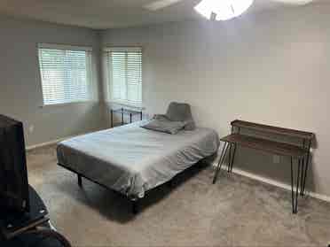 Furnished Master Bedroom