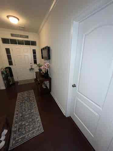 Furnished lower level bedroom!