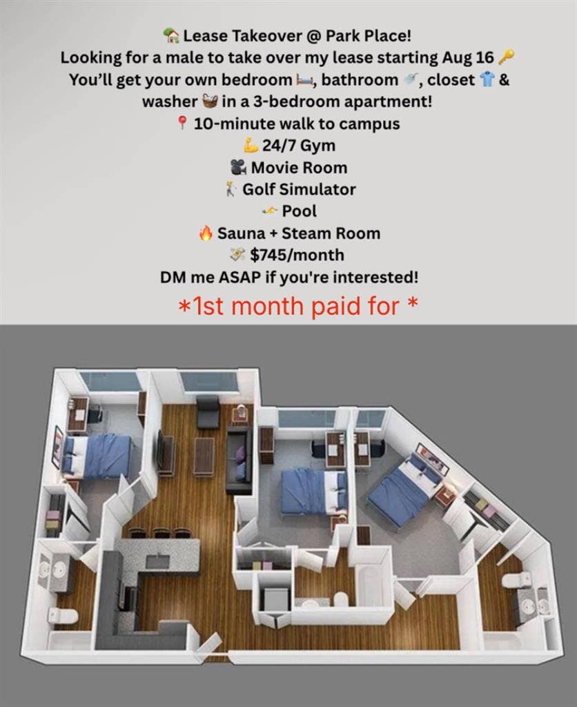 Looking to Re-let my room (URGENT)